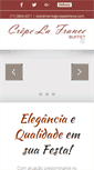 Mobile Screenshot of crepelafrance.com